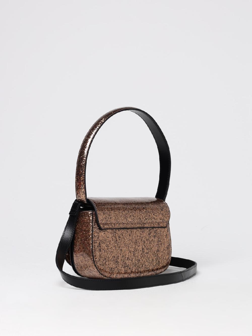 Giglio Borsa Diesel In Vernice Con Glitter