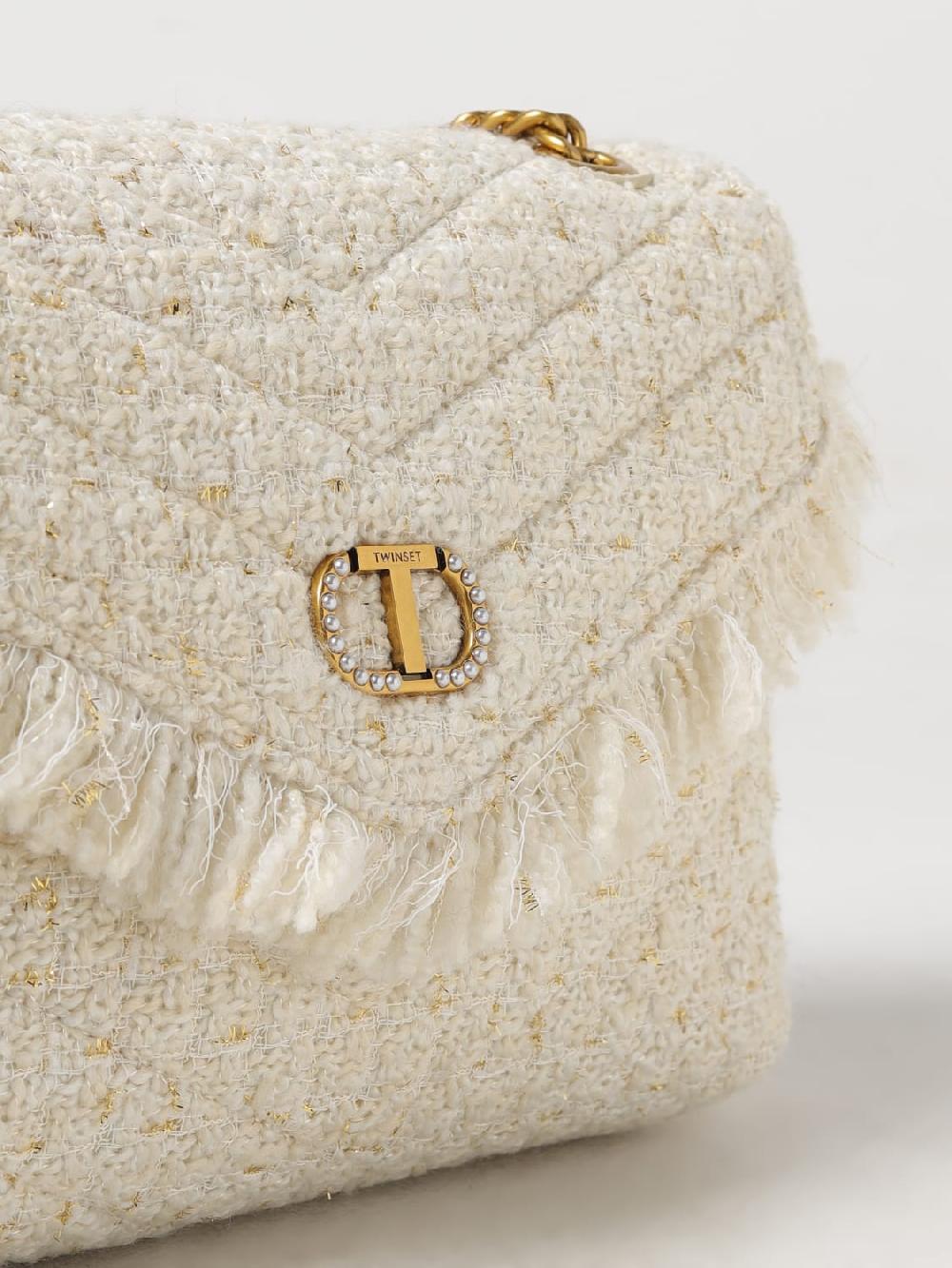 Giglio Borsa Dreamy Twinset In Tweed