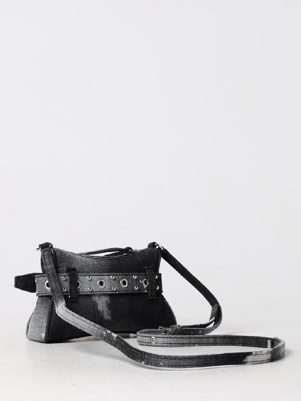 Giglio Borsa Dsquared2 In Denim Candeggiato
