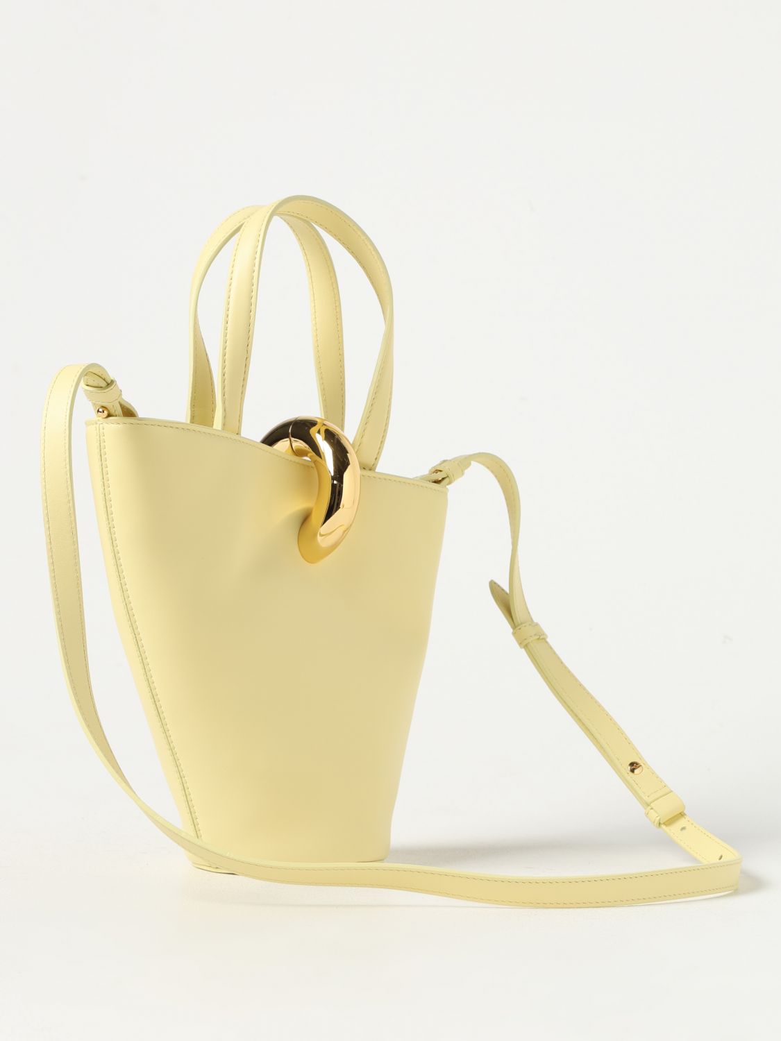 Giglio Borsa E Petit Bambola Jacquemus In Pelle