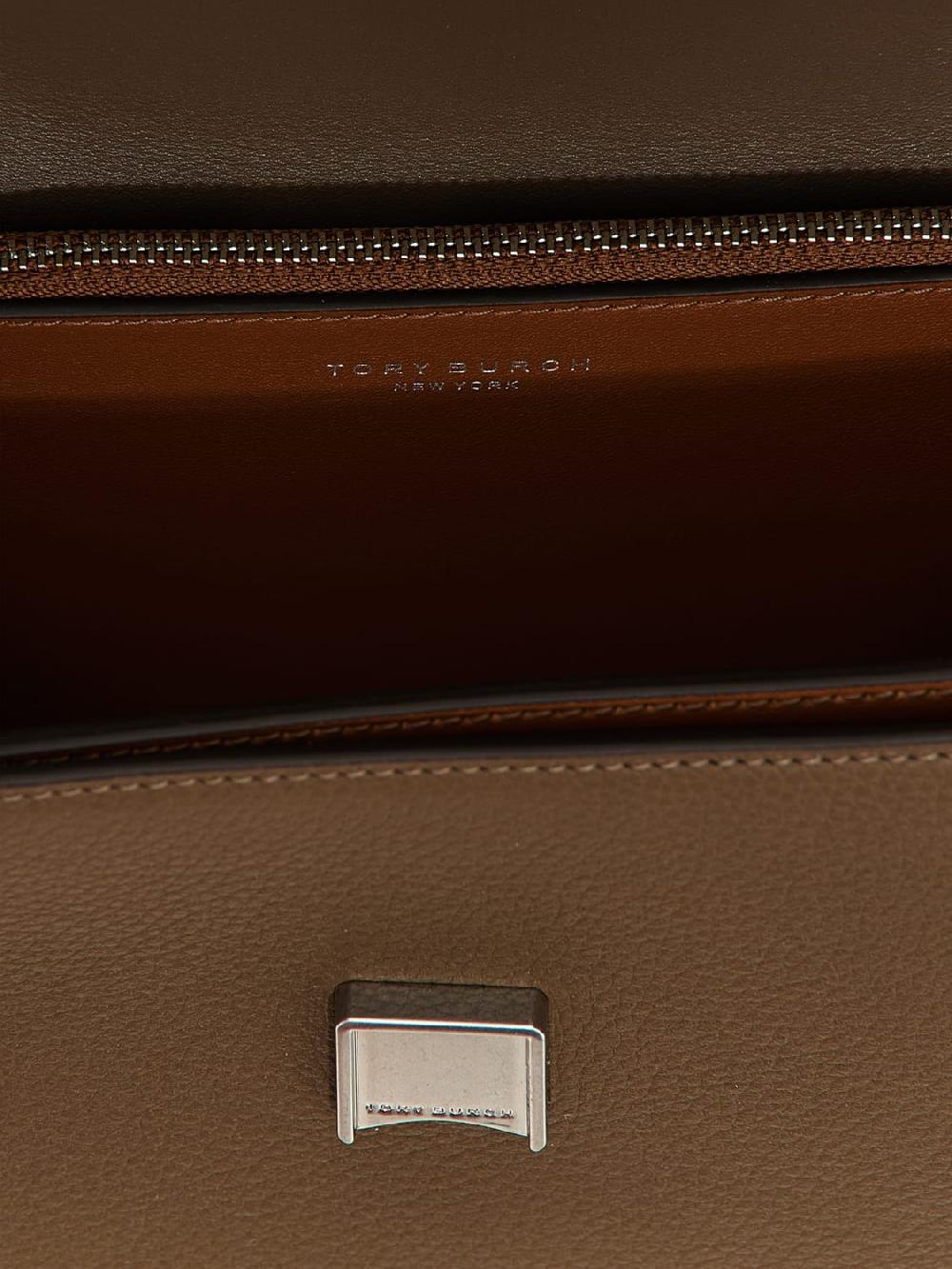 Giglio Borsa Eleanor Tory Burch In Pelle A Grana
