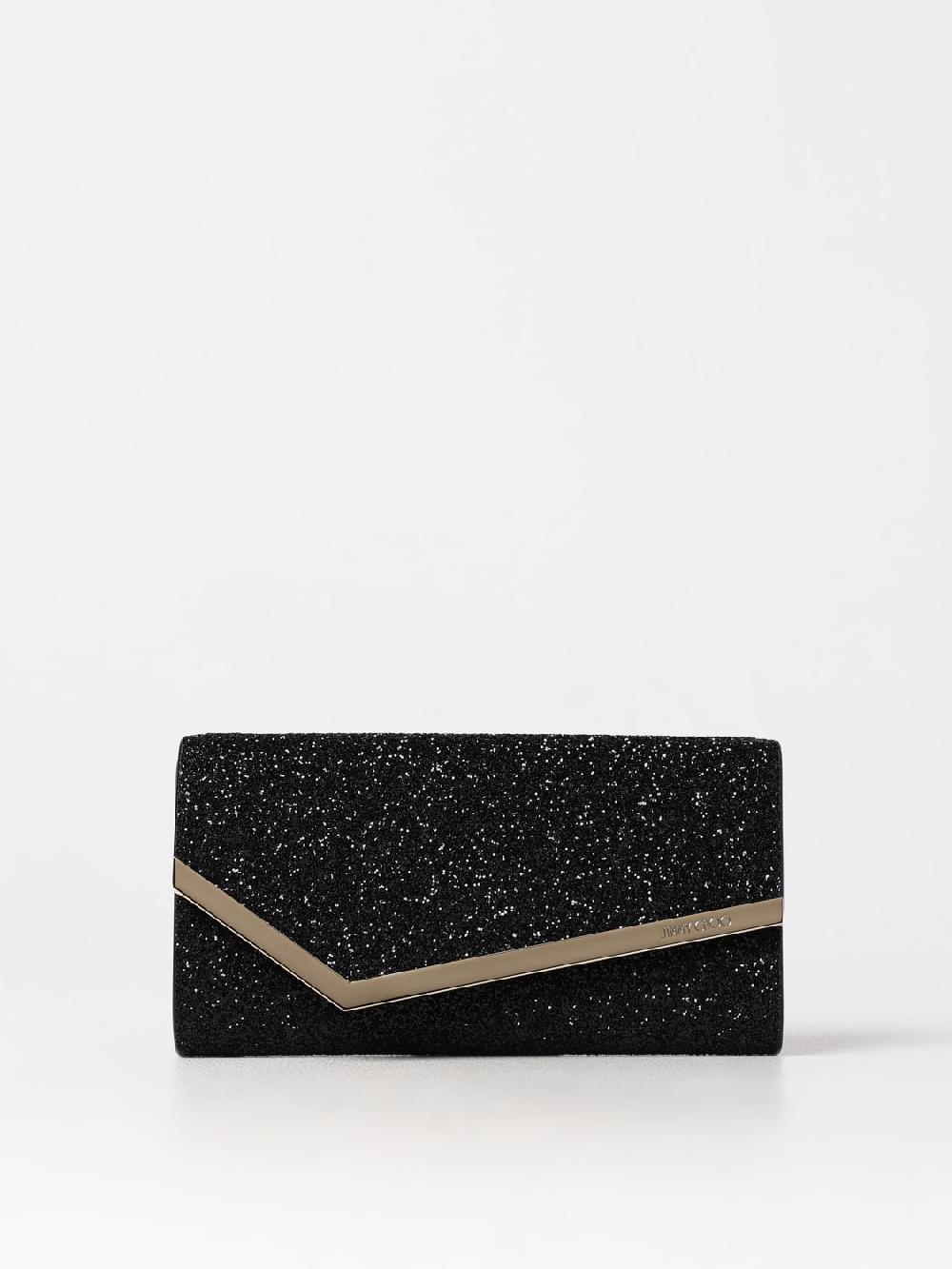Giglio Borsa Emmie Jimmy Choo in pelle glitter