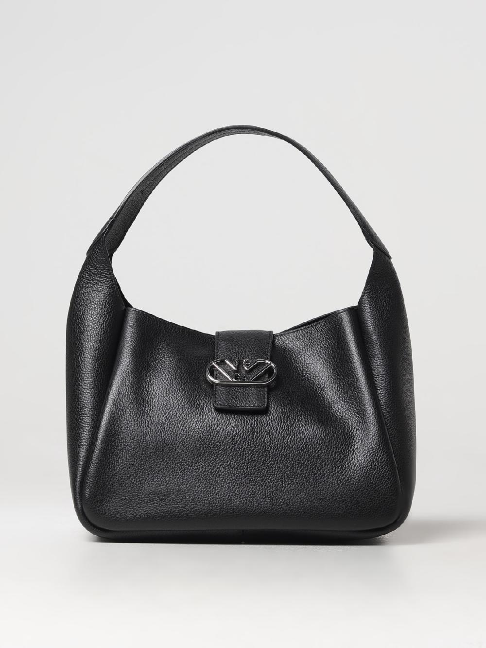 Giglio Borsa Emporio Armani in pelle a grana