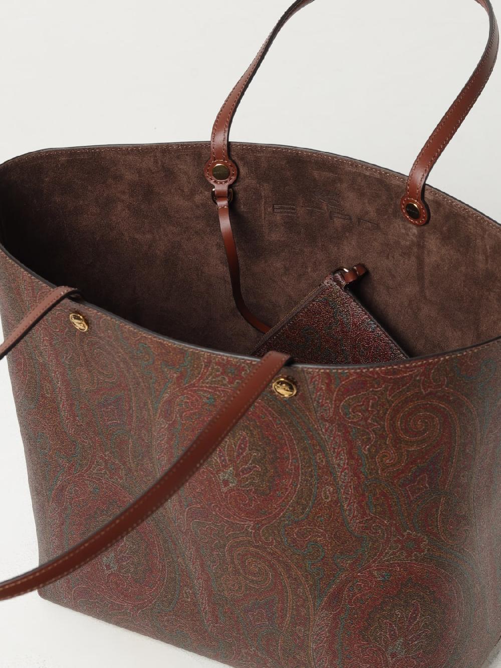 Giglio Borsa Etro In Cotone Spalmato Paisley