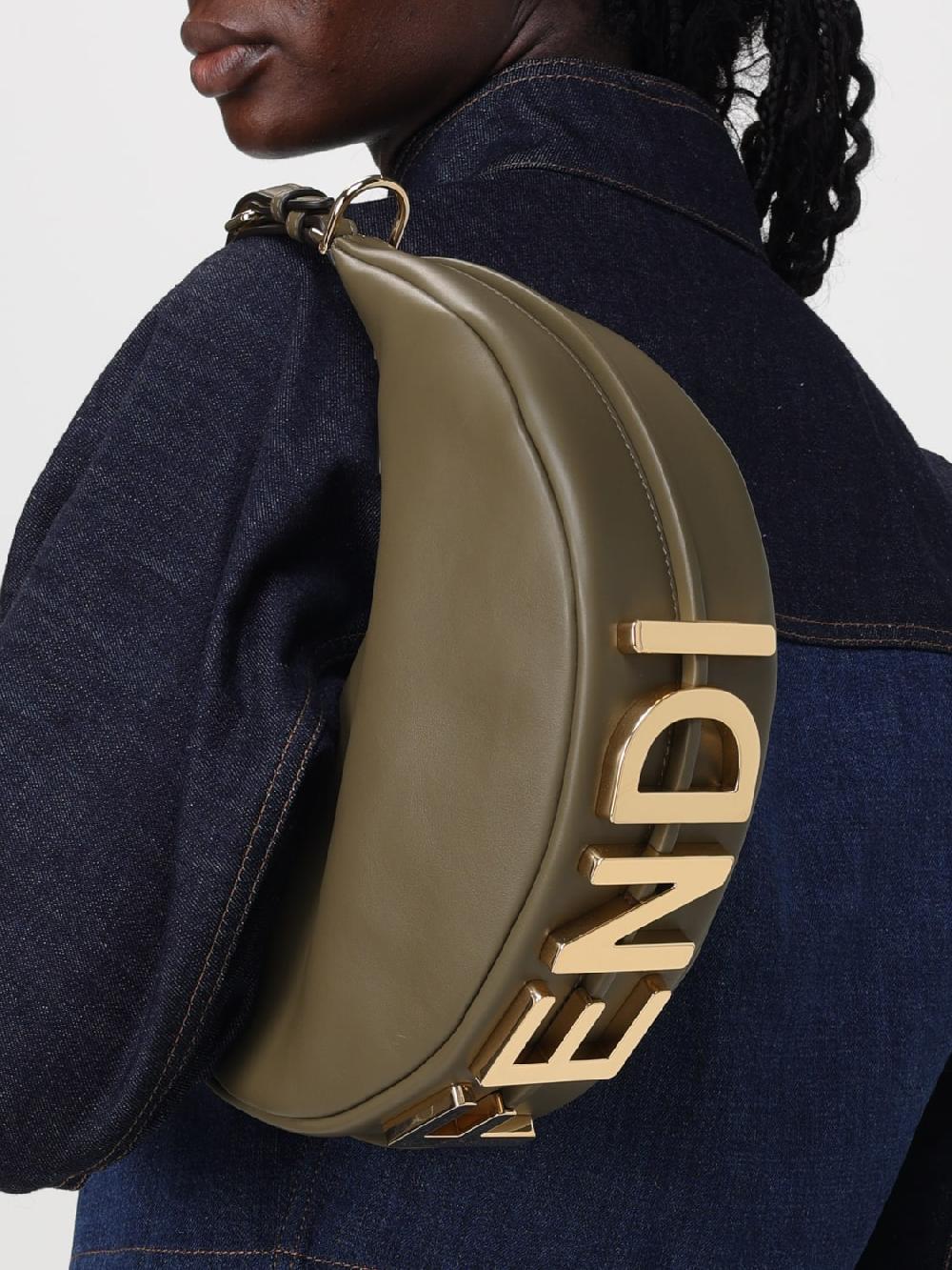 Giglio Borsa Fendigraphy Fendi In Pelle