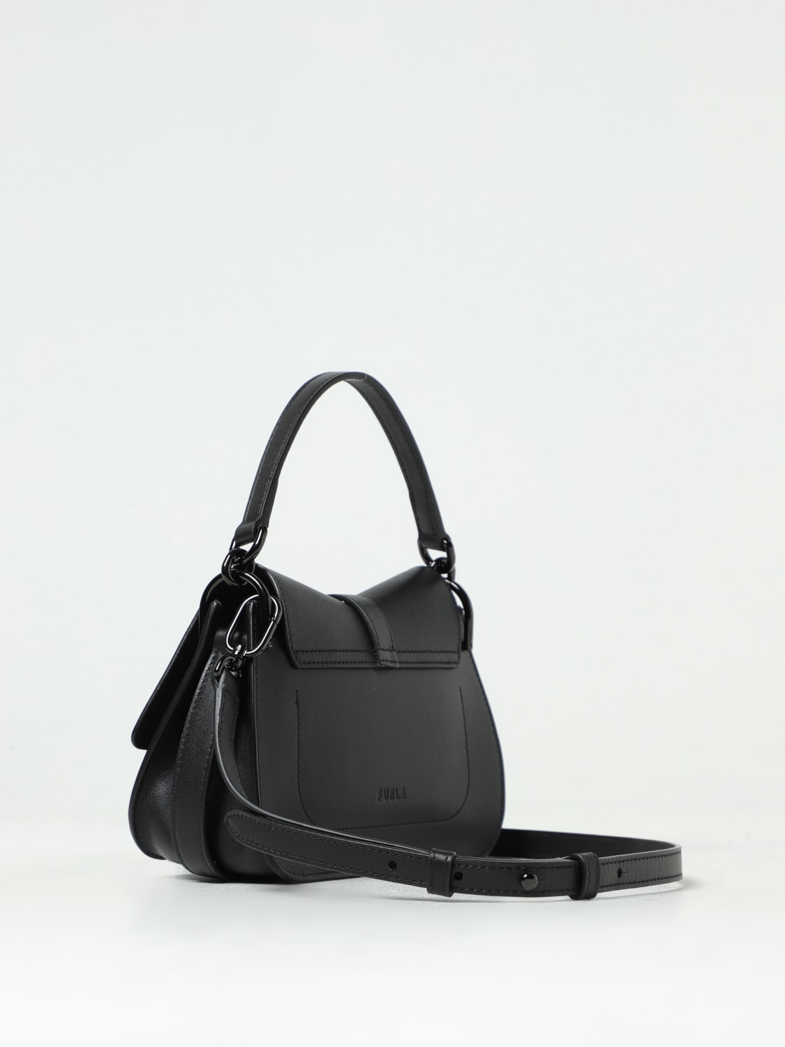 Giglio Borsa Flow Furla In Pelle A Grana Naturale