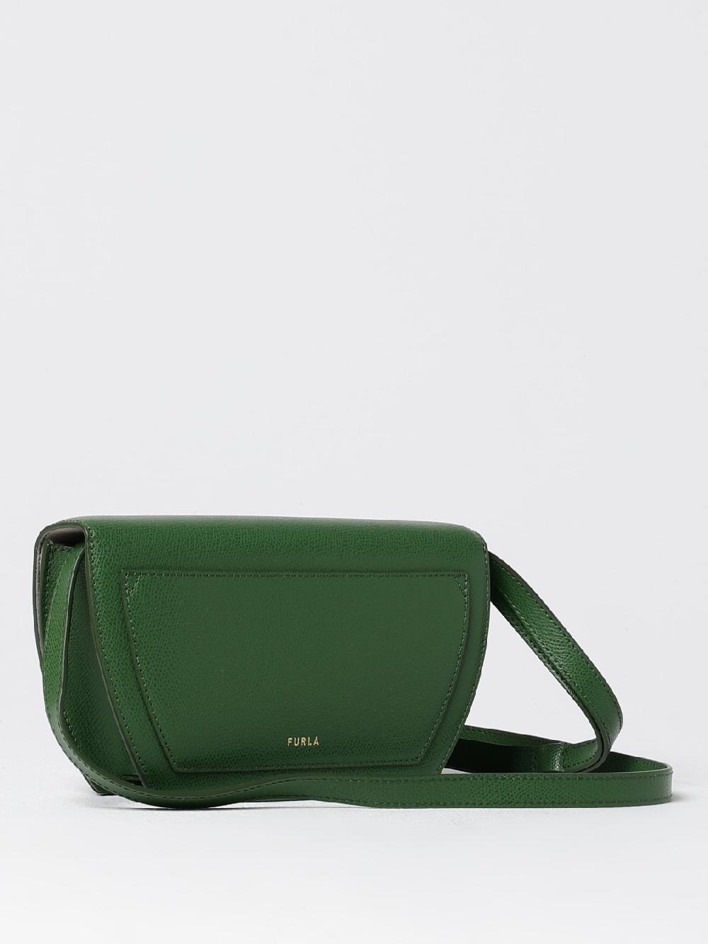 Giglio Borsa Furla In Pelle A Grana