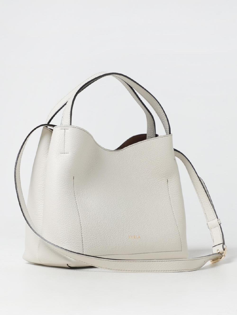Giglio Borsa Furla In Pelle A Grana