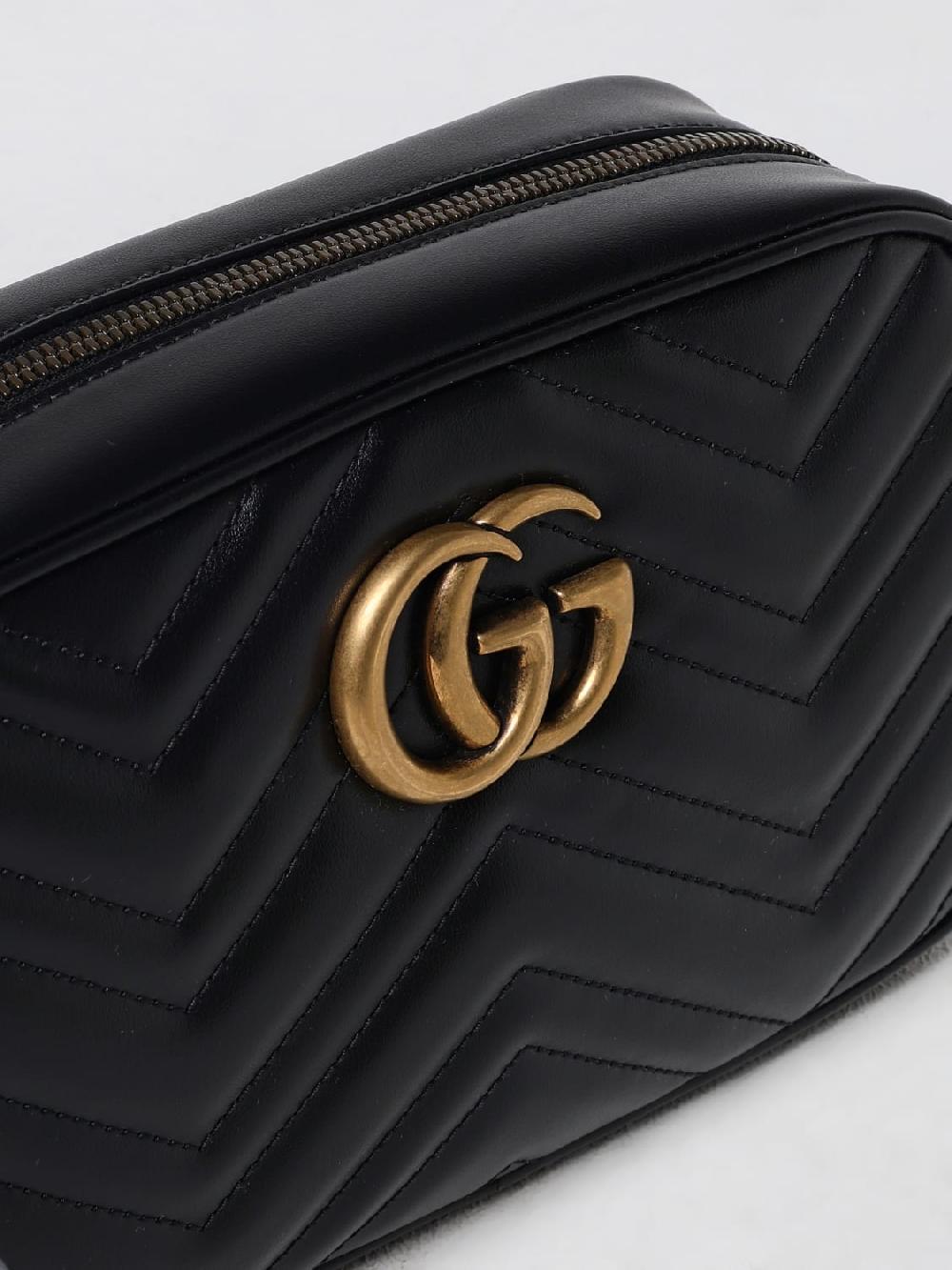 Giglio Borsa GG Marmont Gucci In Nappa Matelassè