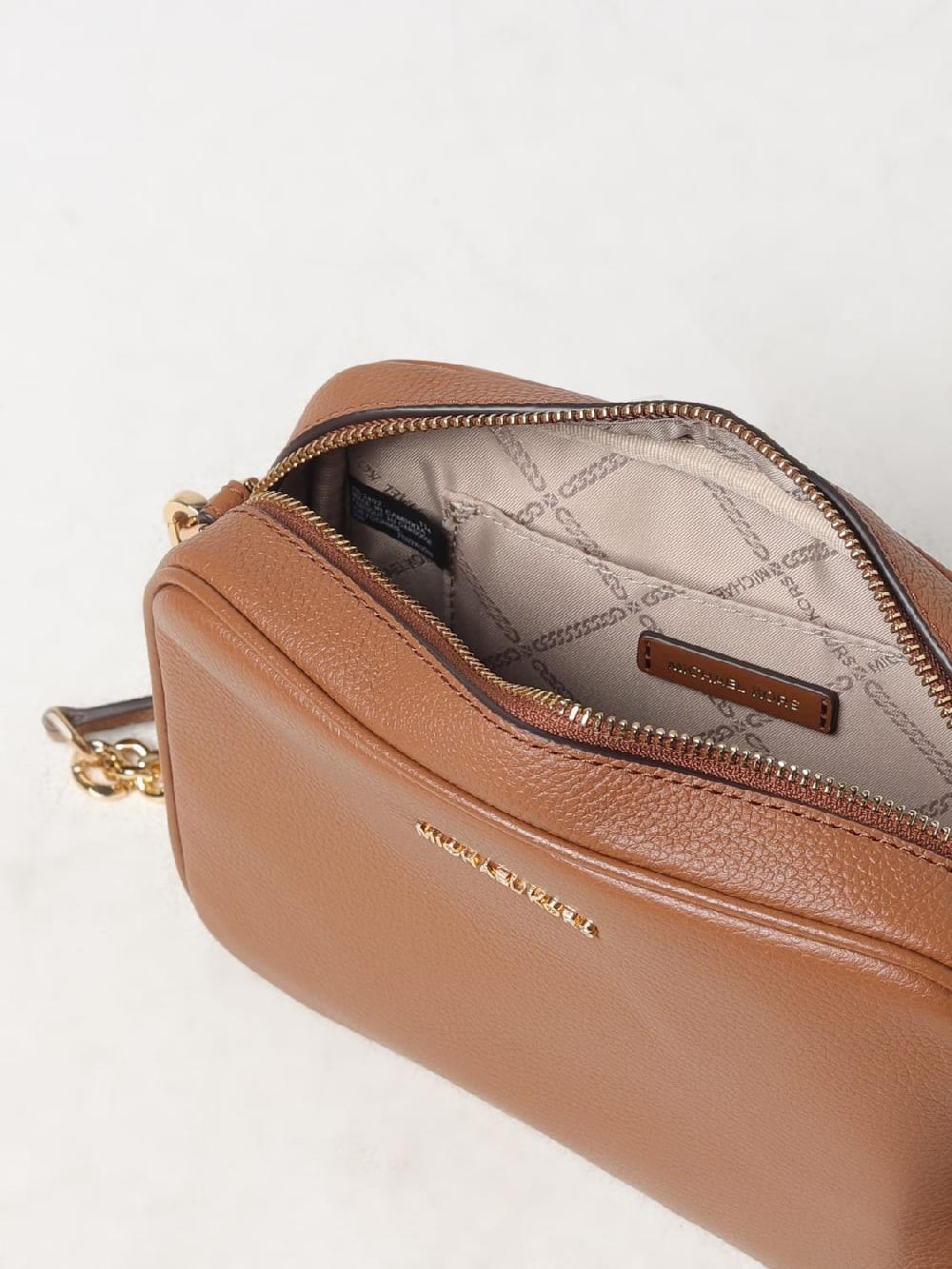 Giglio Borsa Ginny Michael Kors In Pelle A Grana
