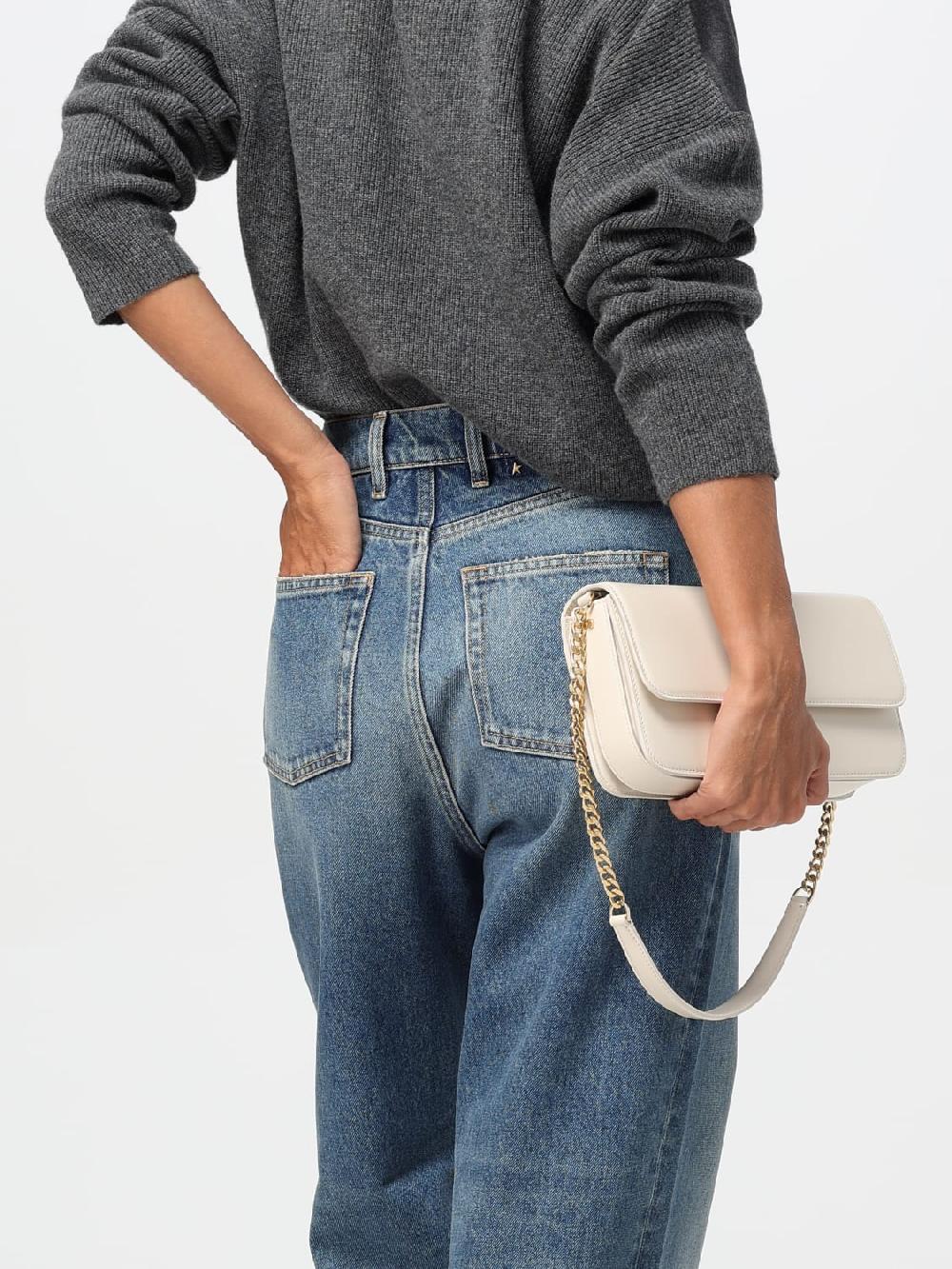 Giglio Borsa Gioia Golden Goose In Pelle