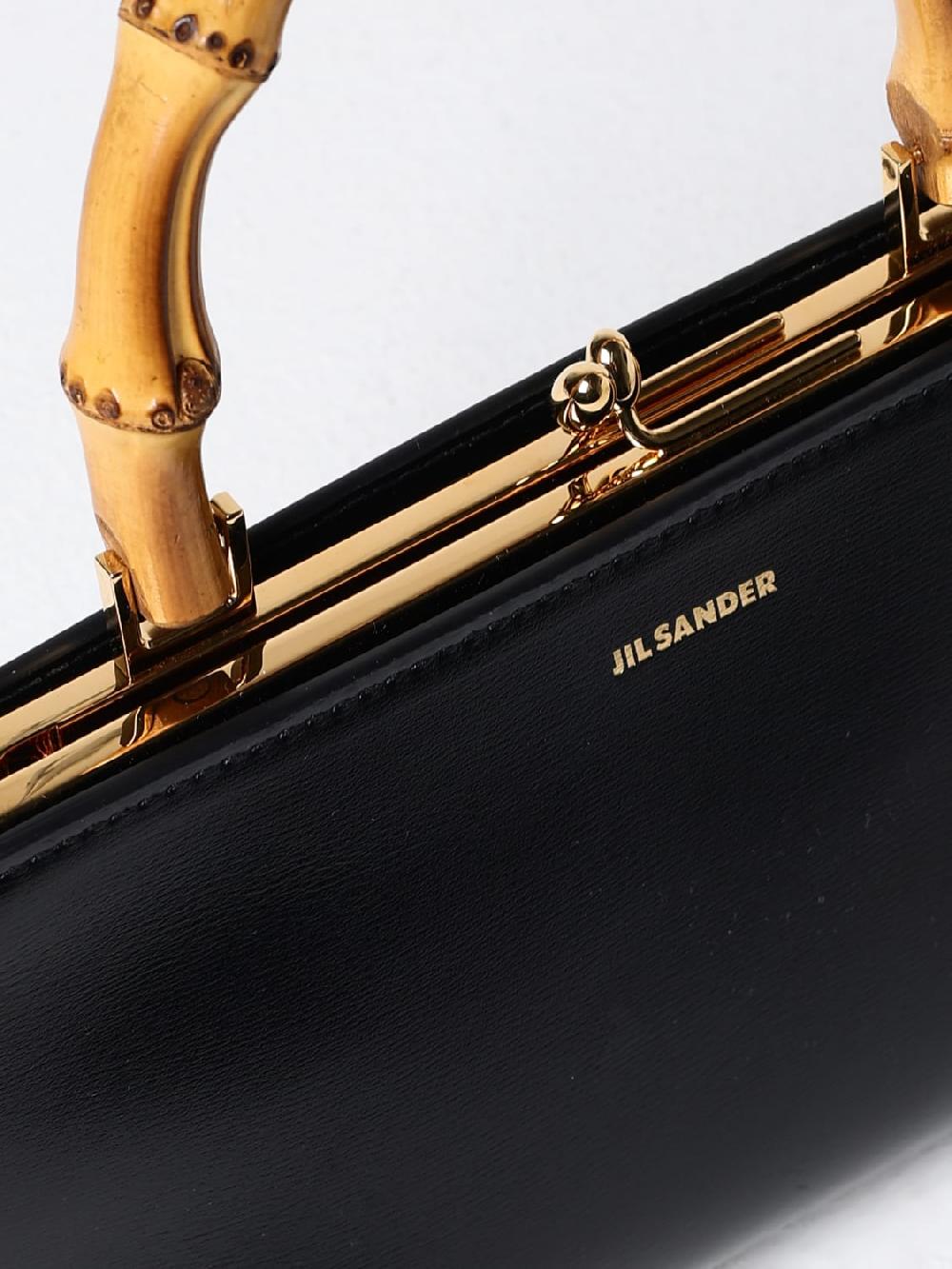 Giglio Borsa Goji Jil Sander In Pelle Palmellata