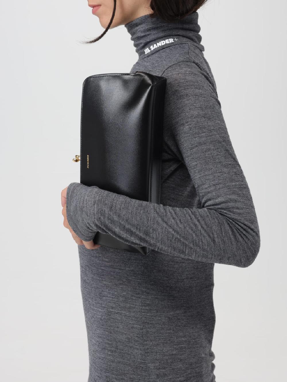 Giglio Borsa Goji Jil Sander In Pelle Palmellata
