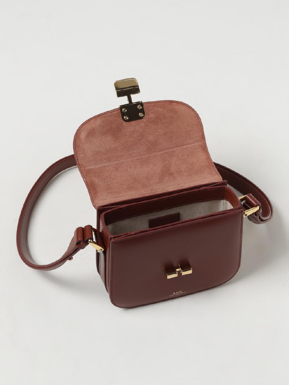Giglio Borsa Grace A.P.C. In Pelle