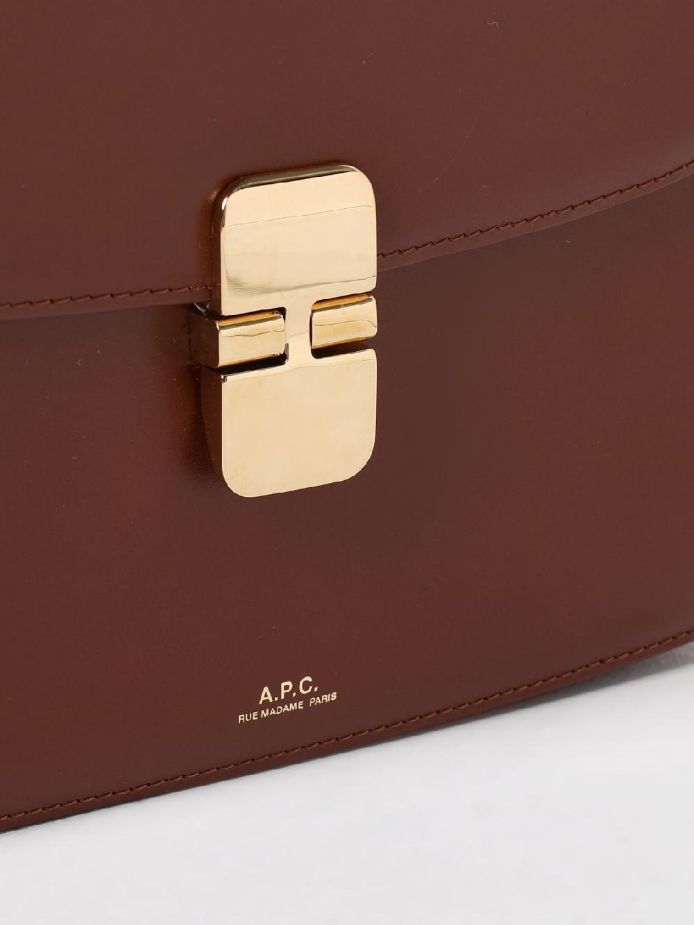 Giglio Borsa Grace A.P.C. In Pelle