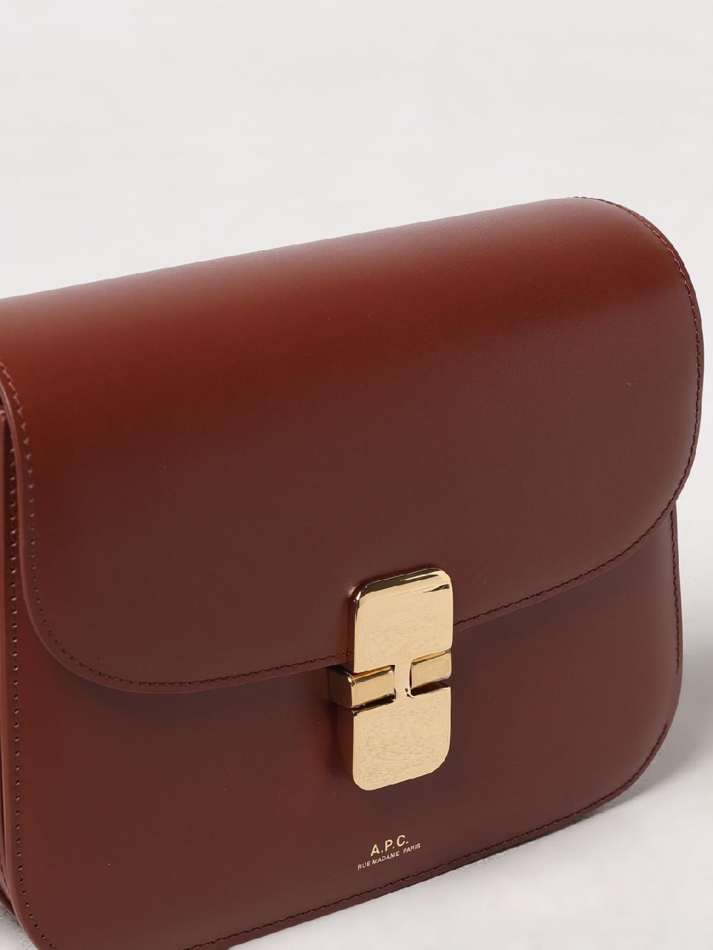 Giglio Borsa Grace A.P.C. In Pelle