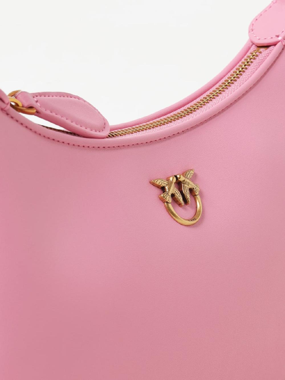 Giglio Borsa Half Moon Pinko In Pelle