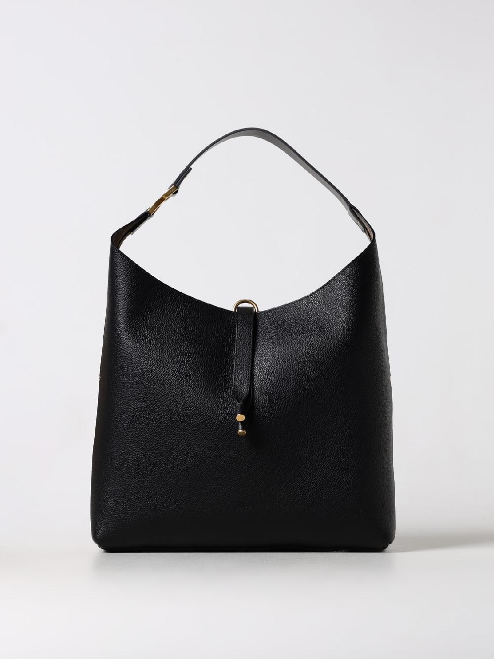 Giglio Borsa Hobo Chloè in pelle a grana