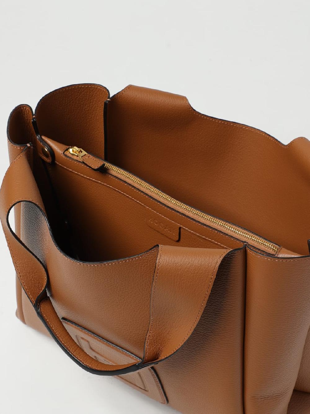 Giglio Borsa Hogan In Pelle A Grana