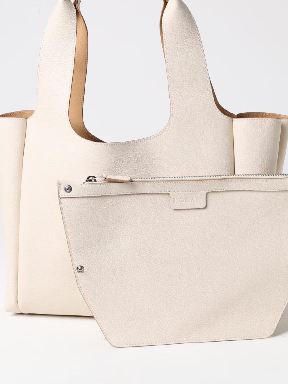 Giglio Borsa Hogan In Pelle A Grana