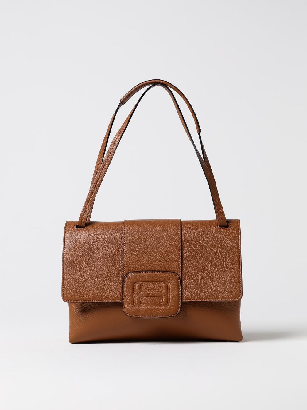 Giglio Borsa Hogan in pelle a grana