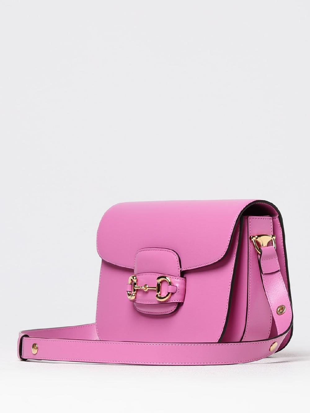 Giglio Borsa Horsebit 1955 Gucci In Pelle A Grana