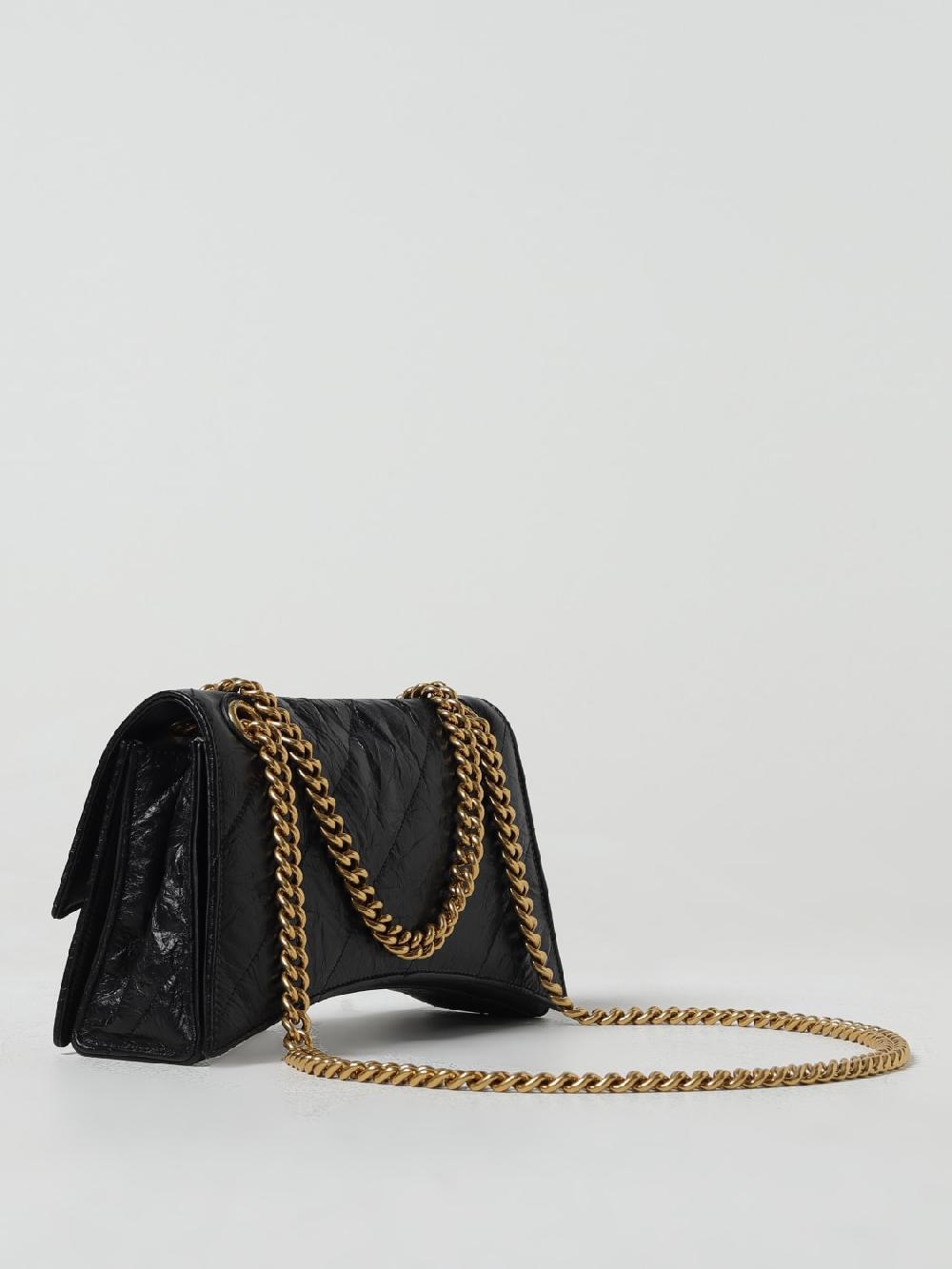 Giglio Borsa Hourglass Balenciaga In Pelle Cracklè