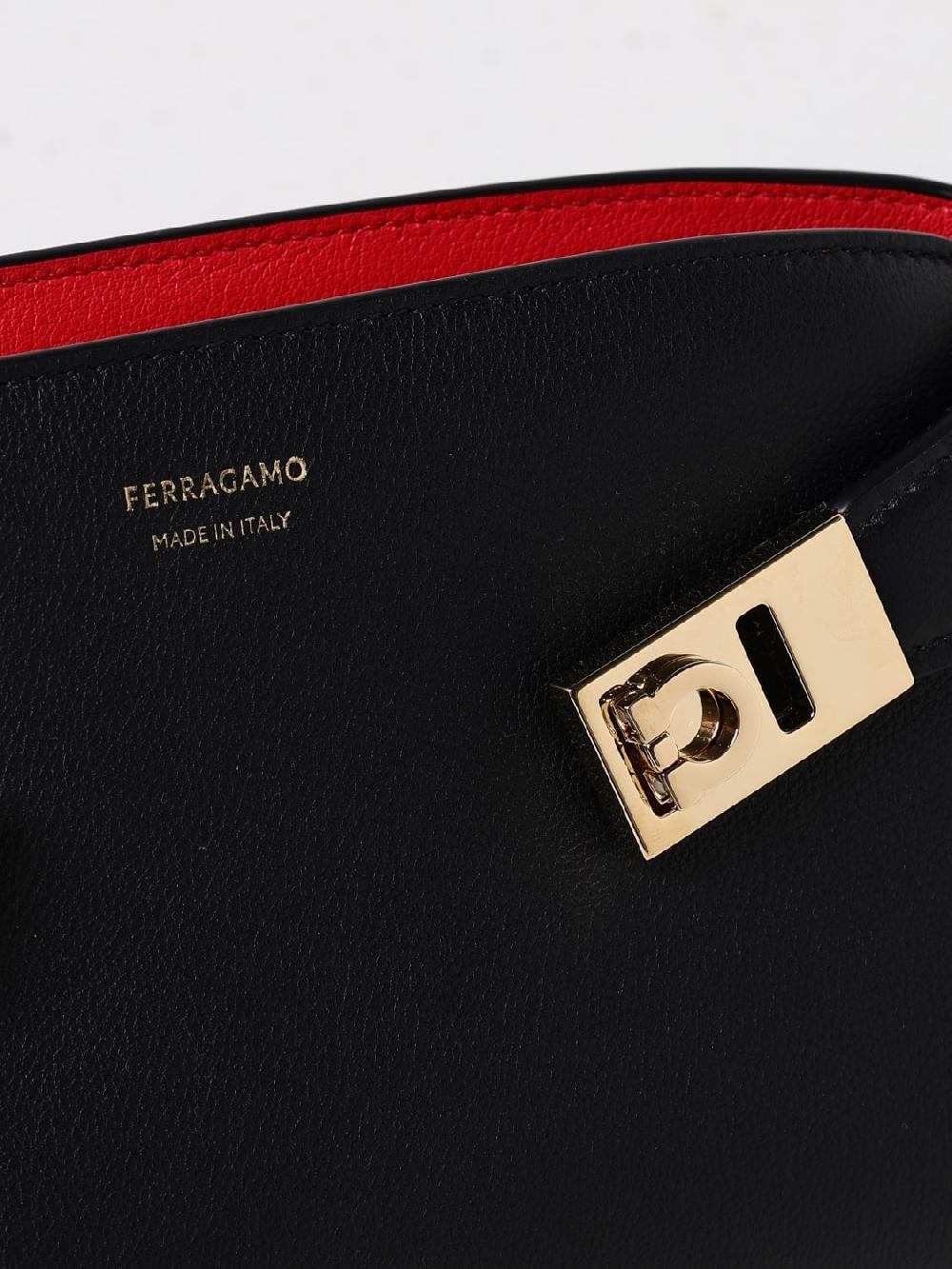 Giglio Borsa Hug Ferragamo In Pelle