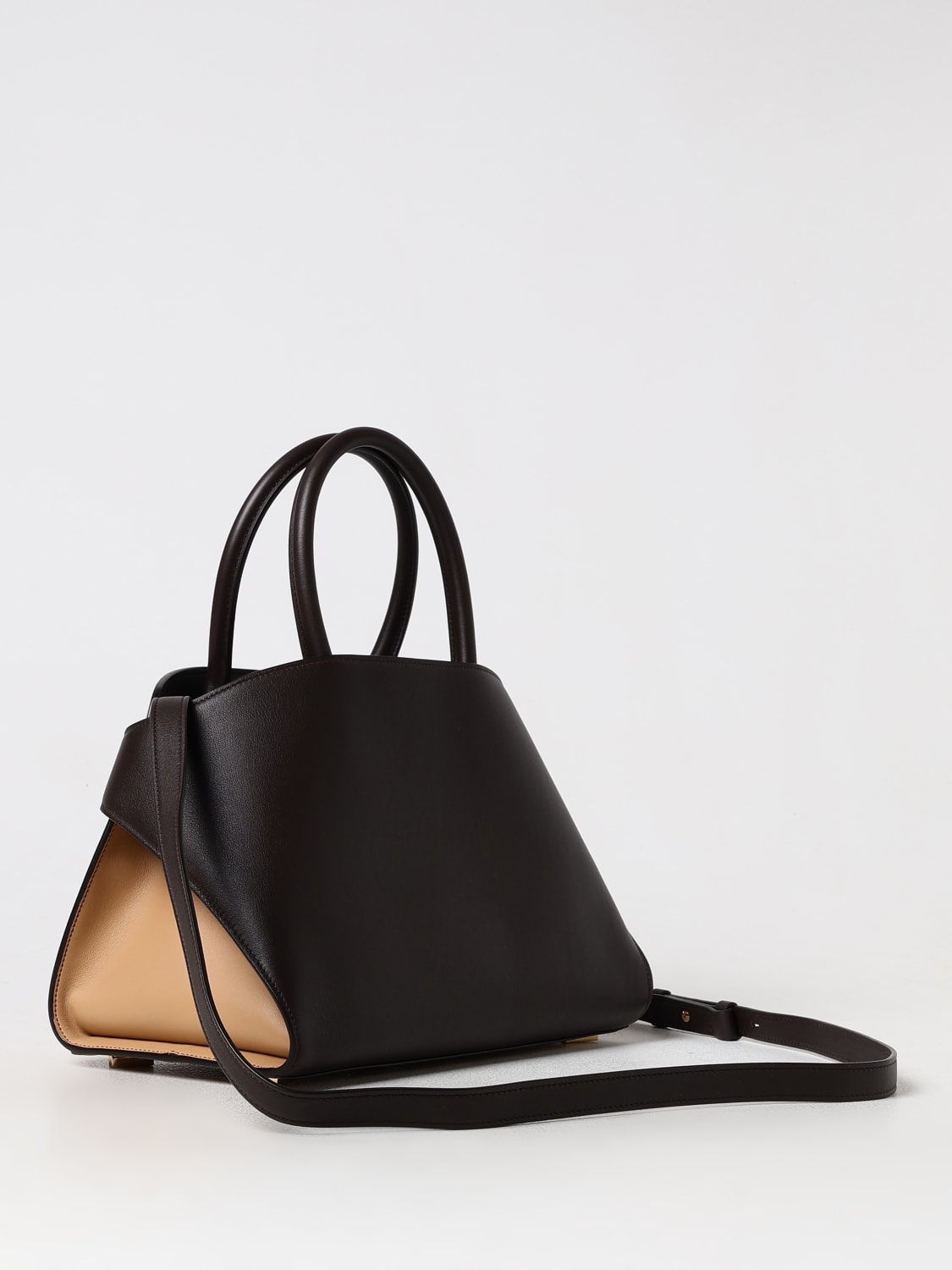 Giglio Borsa Hug Ferragamo In Pelle A Grana