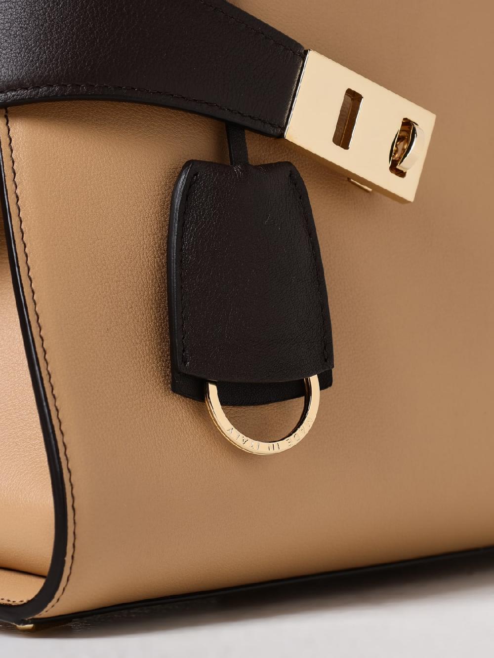Giglio Borsa Hug Ferragamo In Pelle A Grana