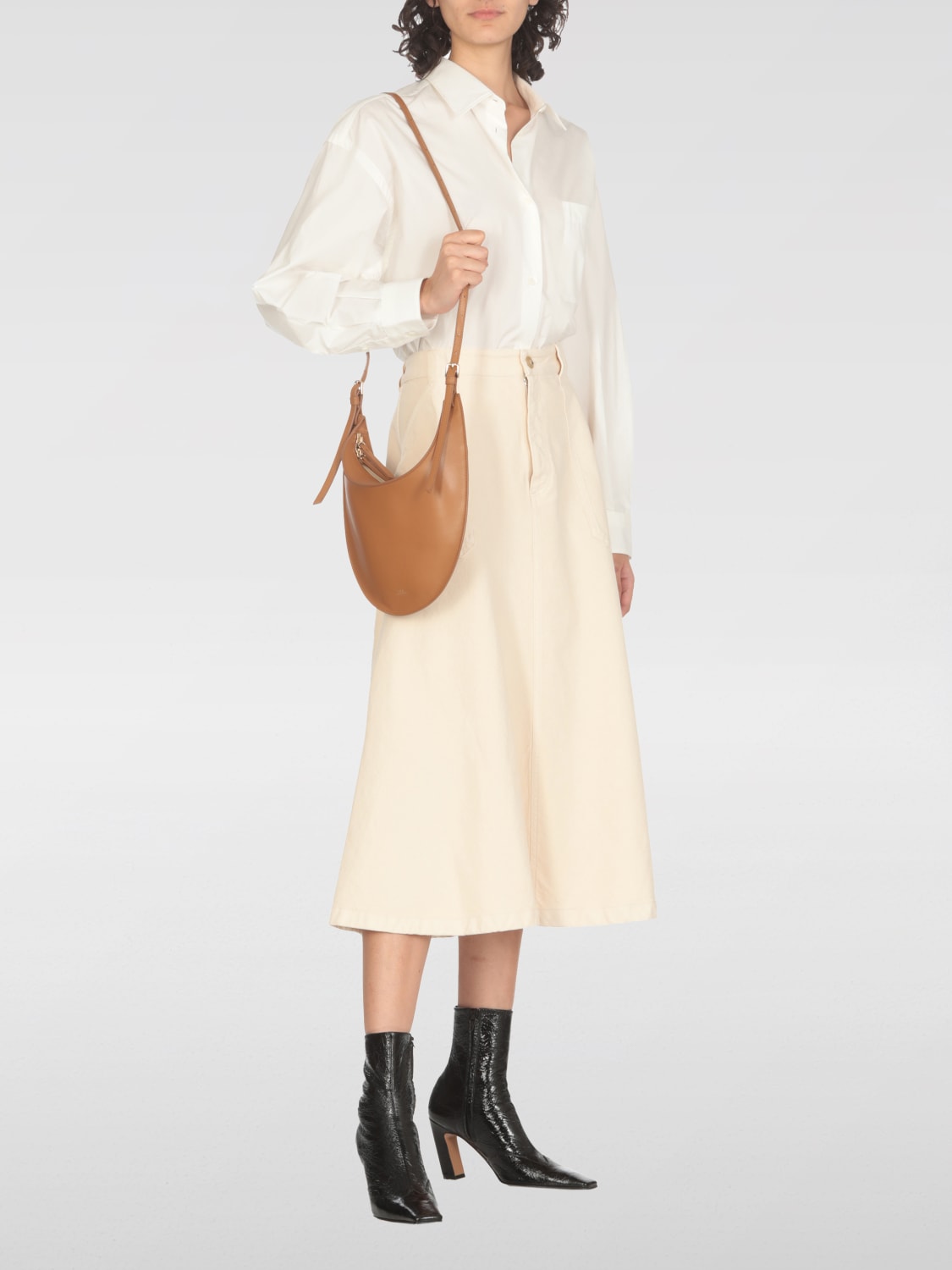 Giglio Borsa Iris A.P.C. In Pelle