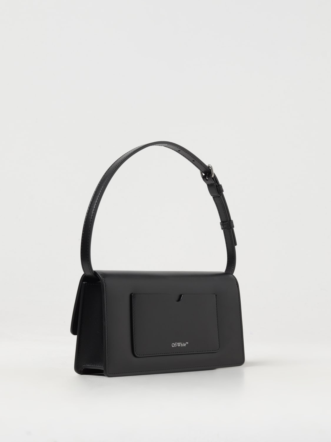 Giglio Borsa Jitney Off-White In Pelle Con Logo