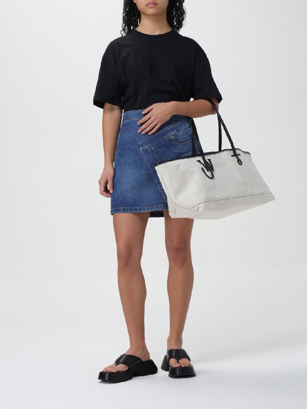 Giglio Borsa JW Anderson In Canvas E Pelle