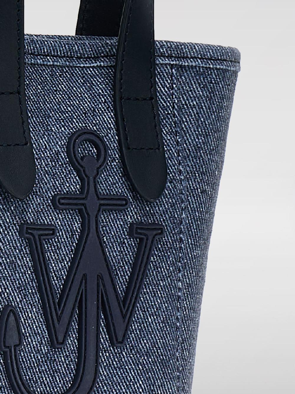 Giglio Borsa JW Anderson In Denim E Pelle