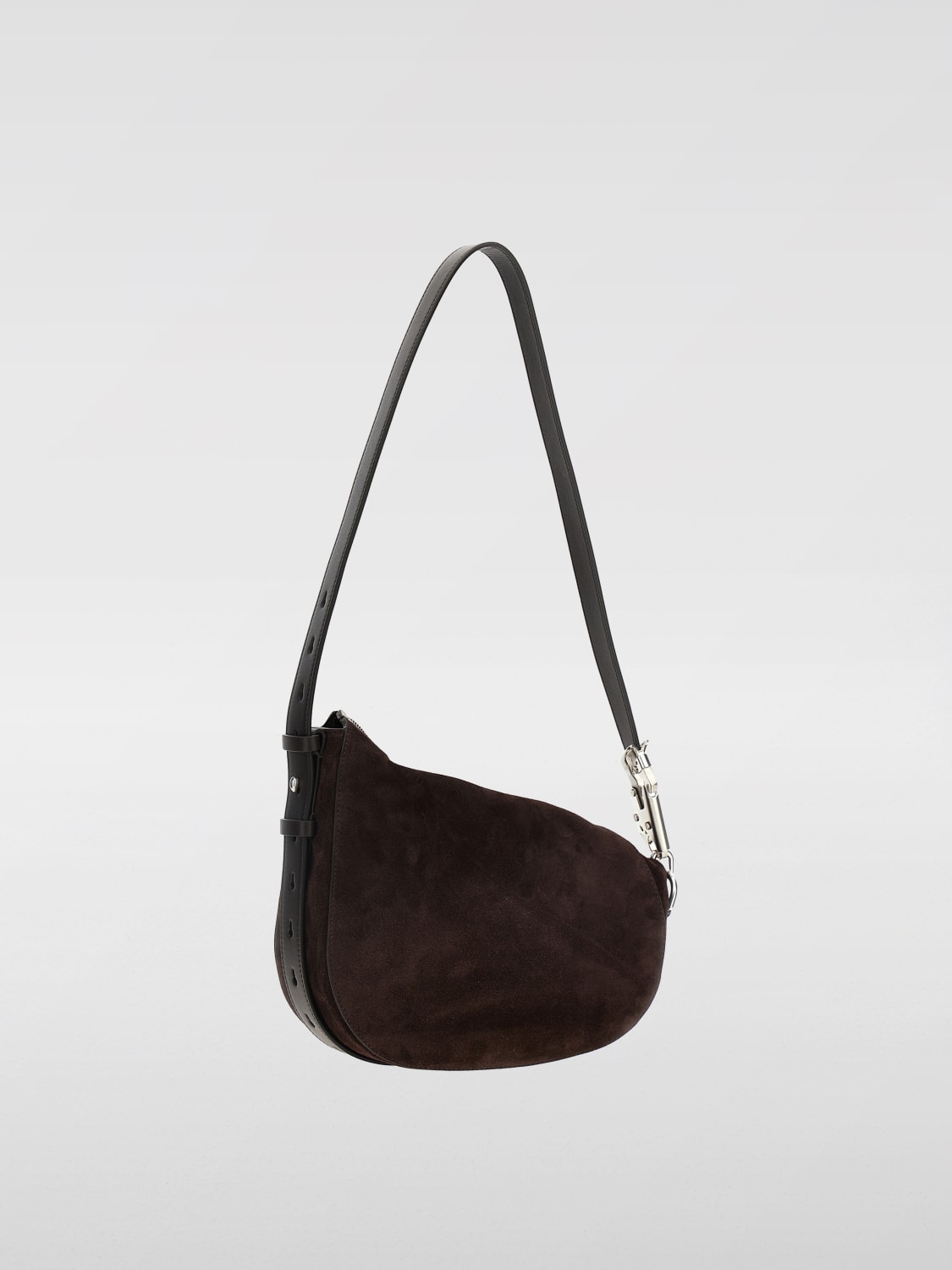 Giglio Borsa Knight Burberry In Camoscio