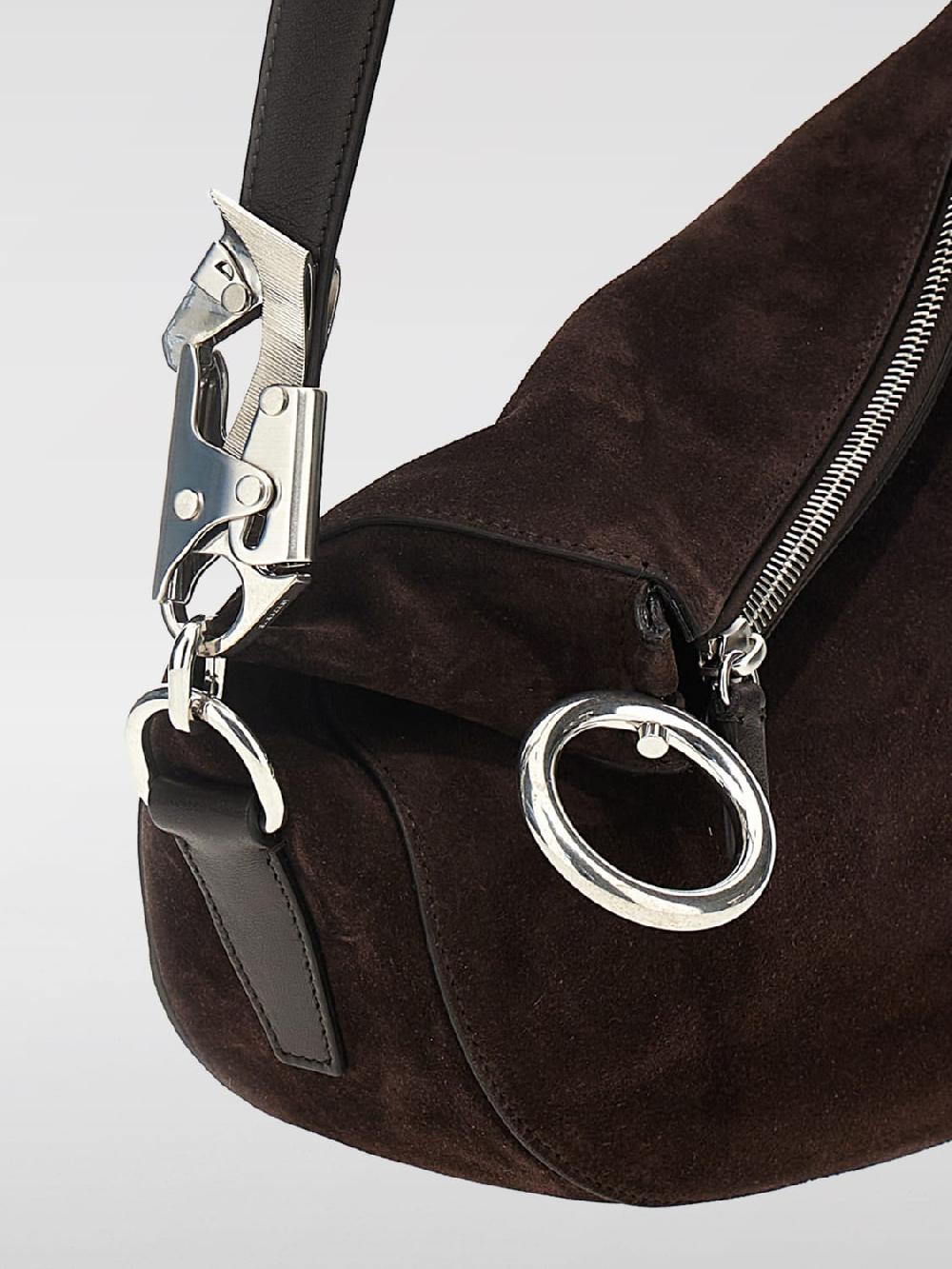 Giglio Borsa Knight Burberry In Camoscio