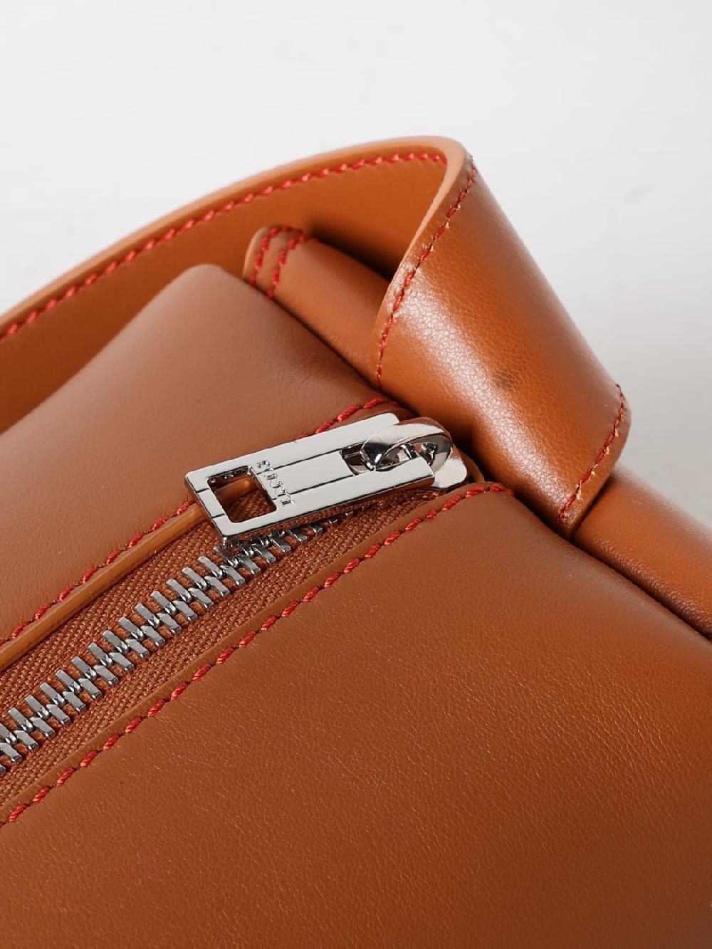 Giglio Borsa La Bauletto Sunnei In Pelle