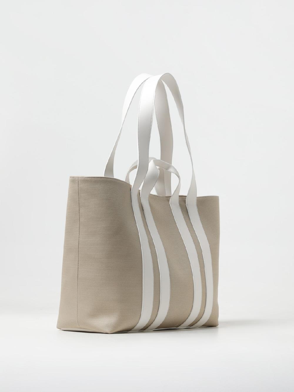 Giglio Borsa Lanvin In Canvas E Pelle