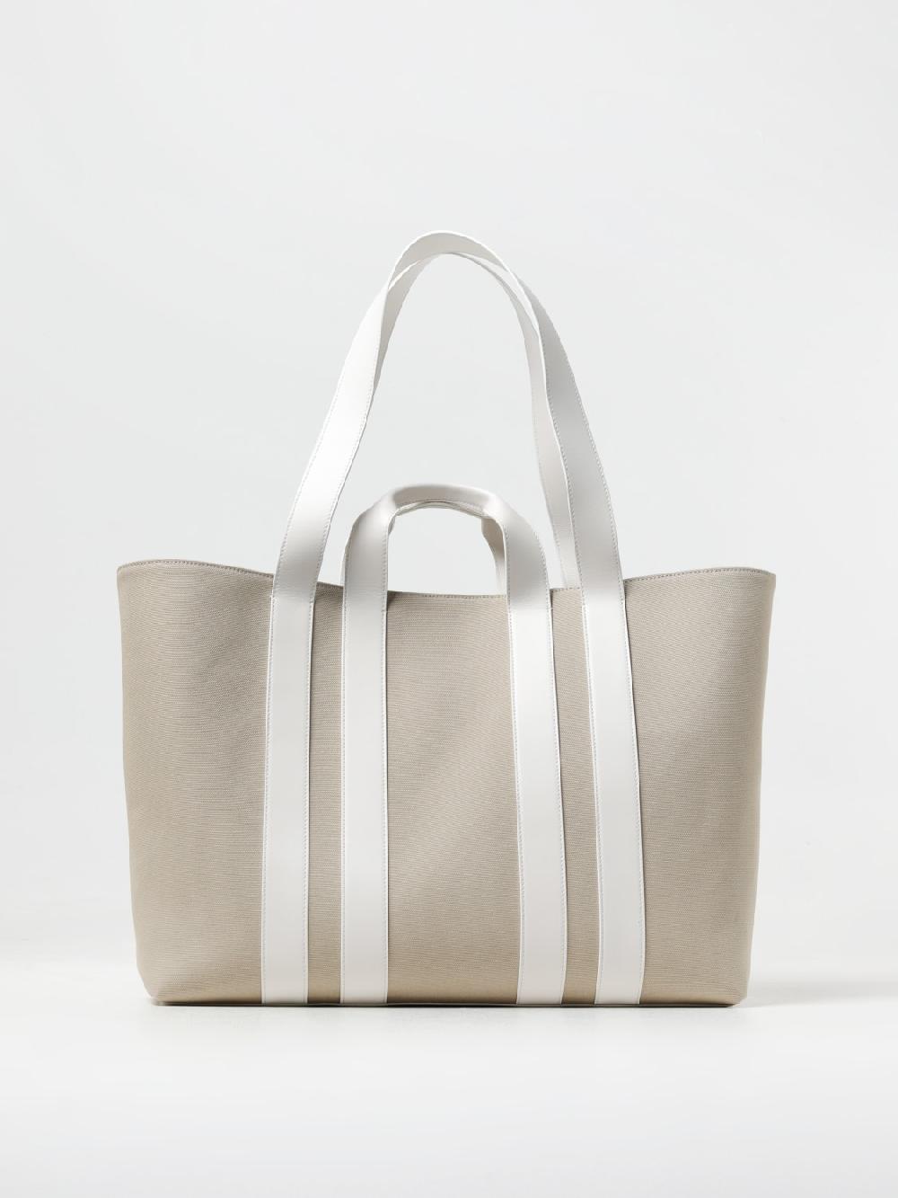 Giglio Borsa Lanvin in canvas e pelle