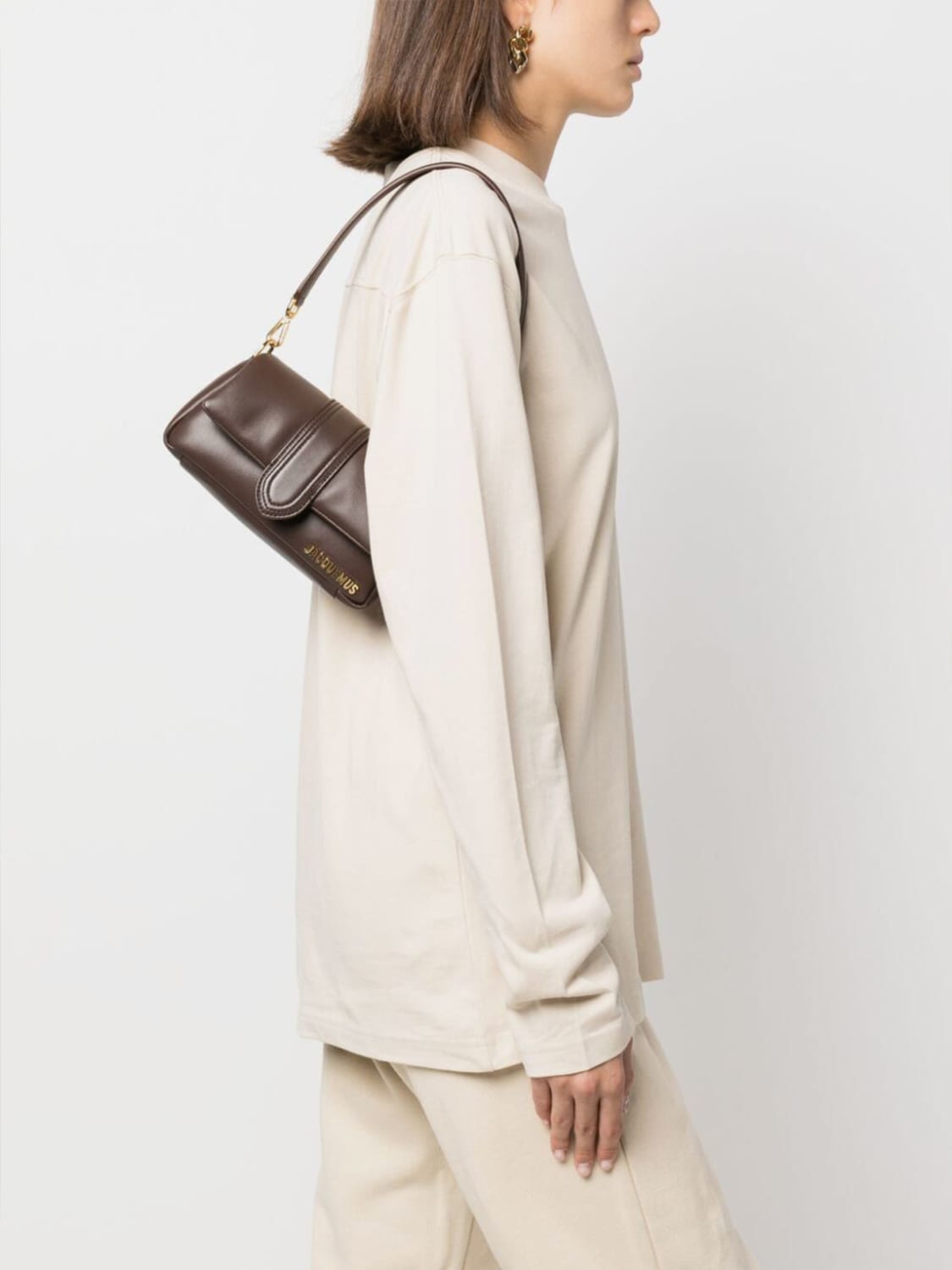 Giglio Borsa Le Bambimou Jacquemus In Pelle