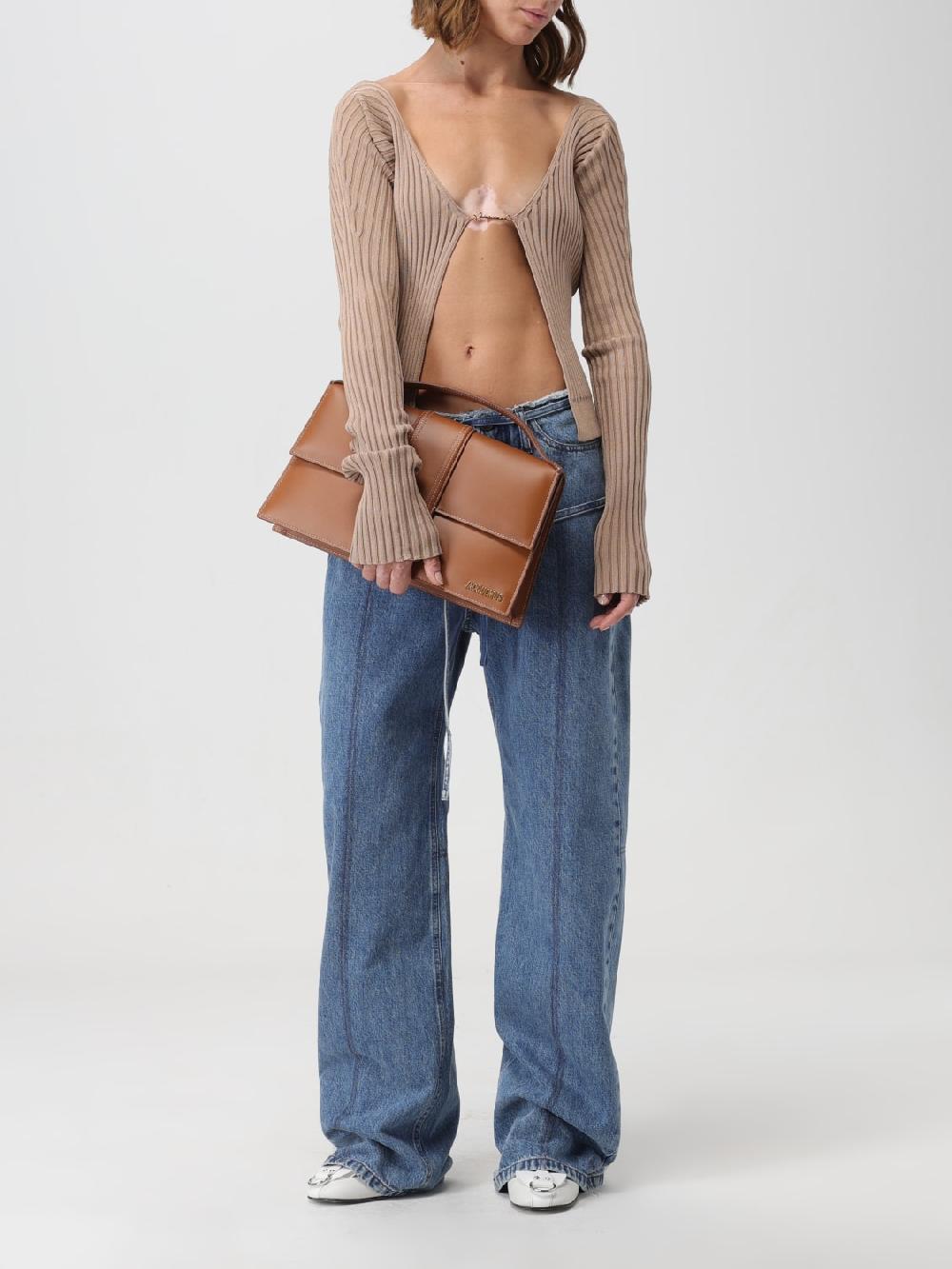 Giglio Borsa Le Bambinou Jacquemus In Pelle