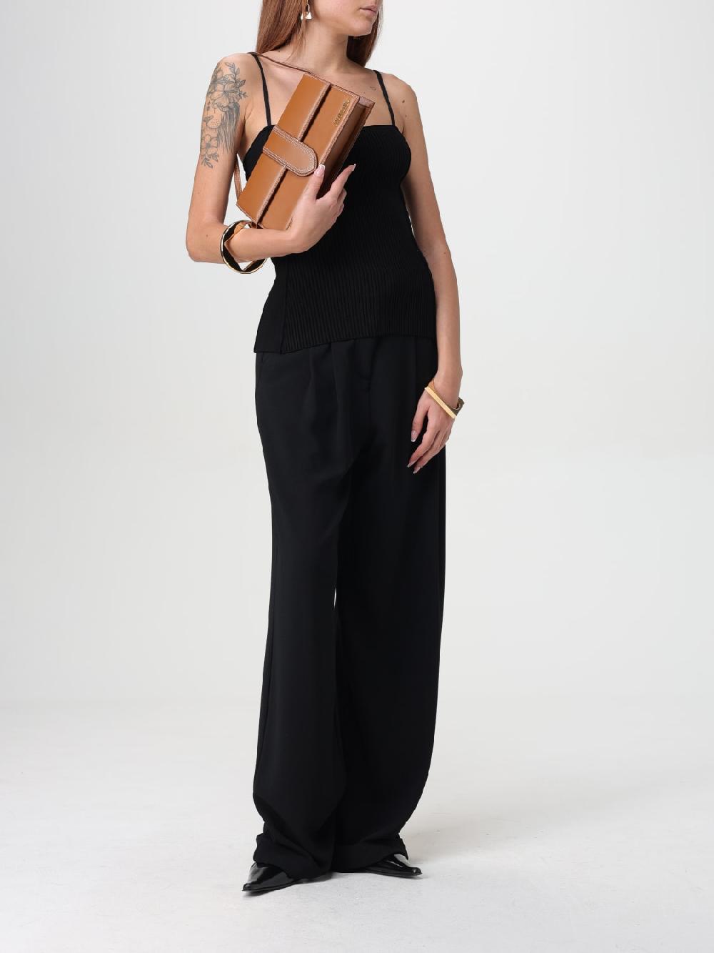 Giglio Borsa Le Bambinou Long Jacquemus In Pelle