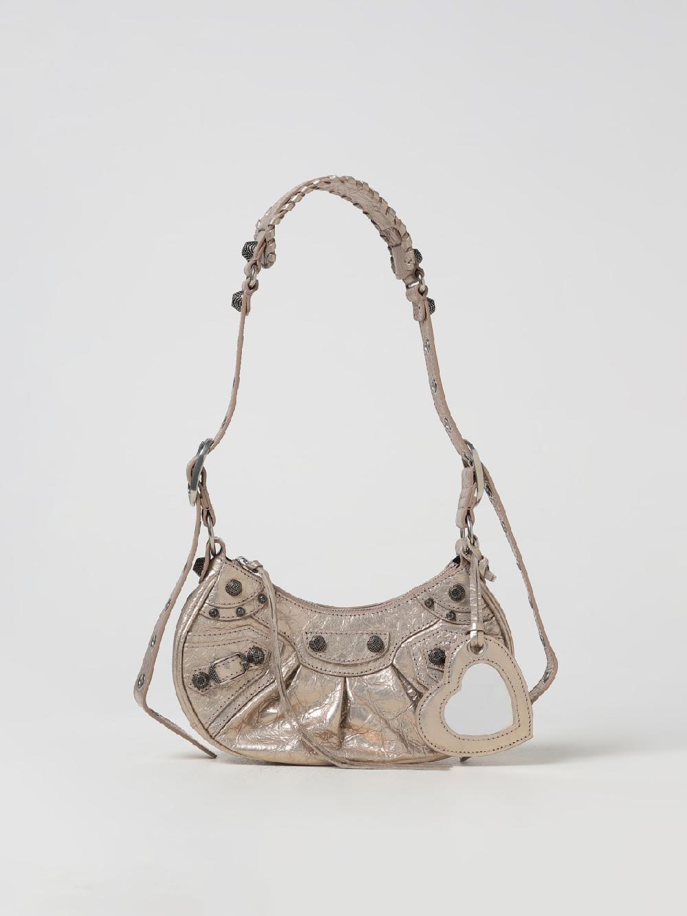 Giglio Borsa Le Cagole Balenciaga in pelle cracklè