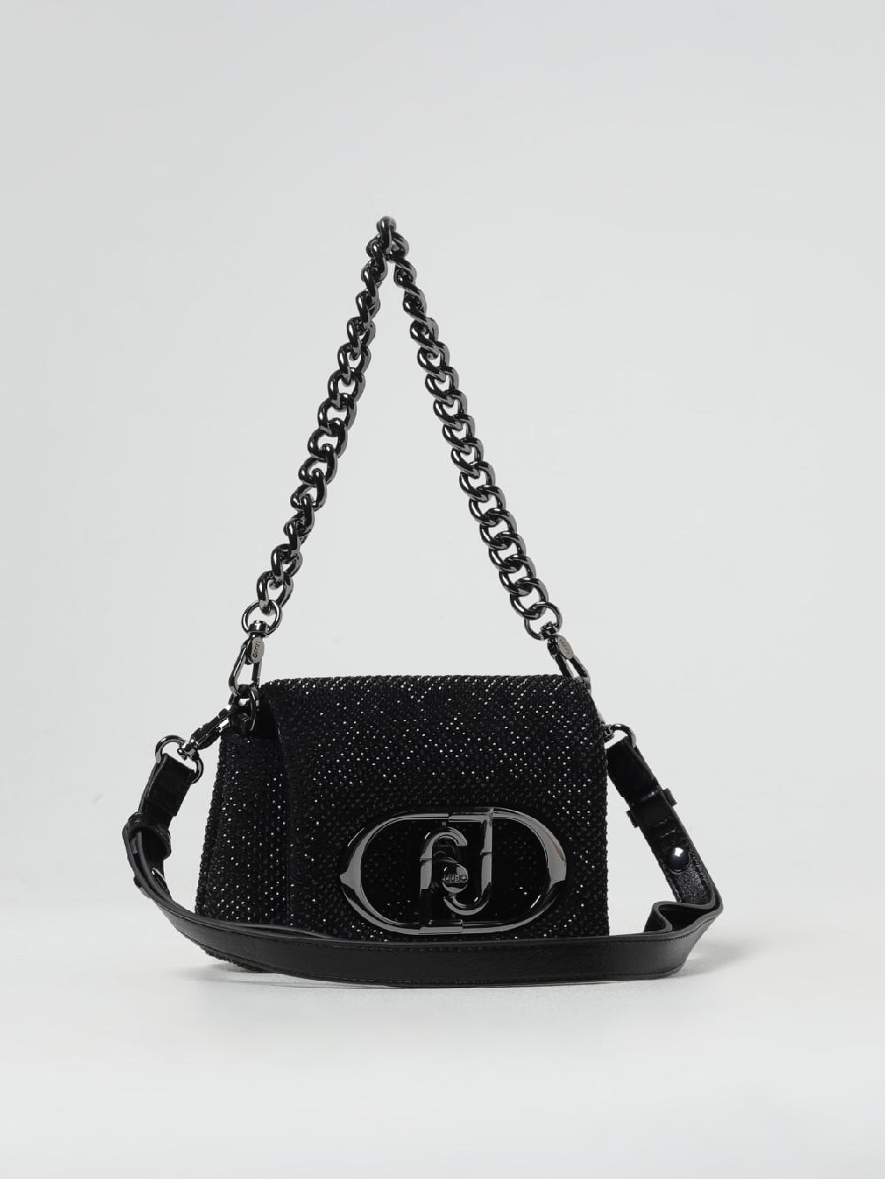 Giglio Borsa Liu Jo In Tessuto Con Strass All Over