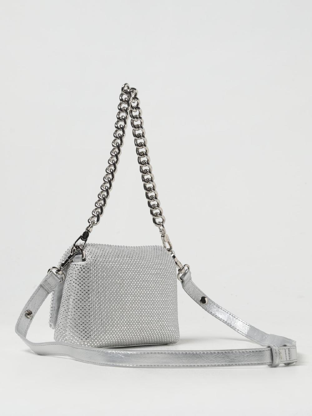 Giglio Borsa Liu Jo In Tessuto Con Strass All Over