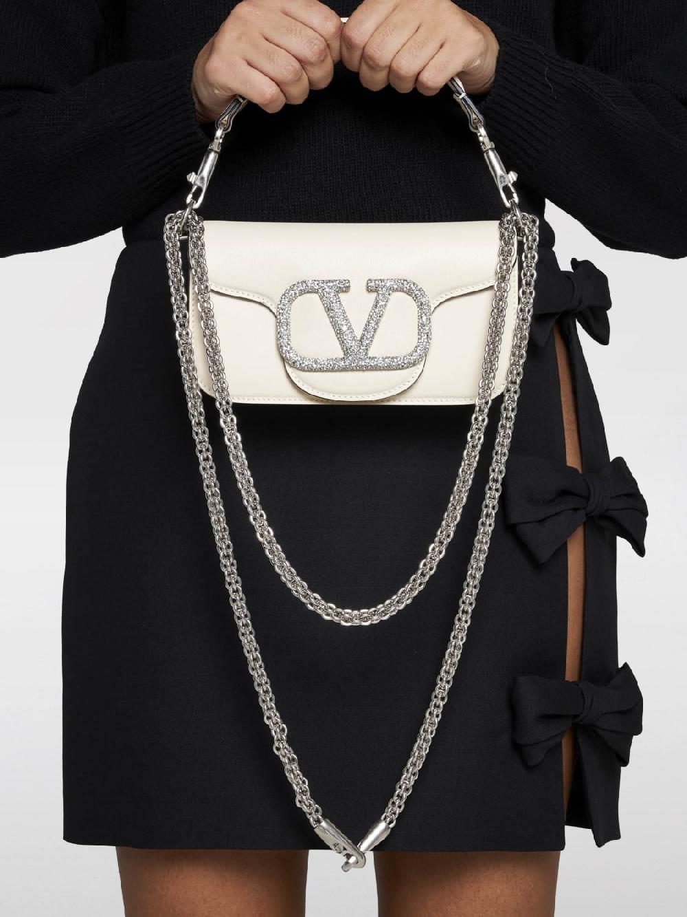 Giglio Borsa Locò Valentino Garavani In Pelle