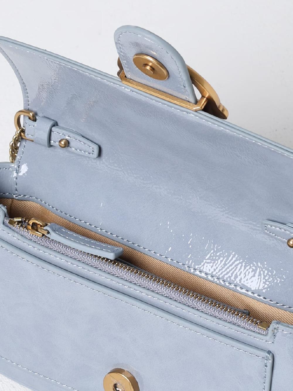 Giglio Borsa Love Bag One Simply Pinko In Vernice