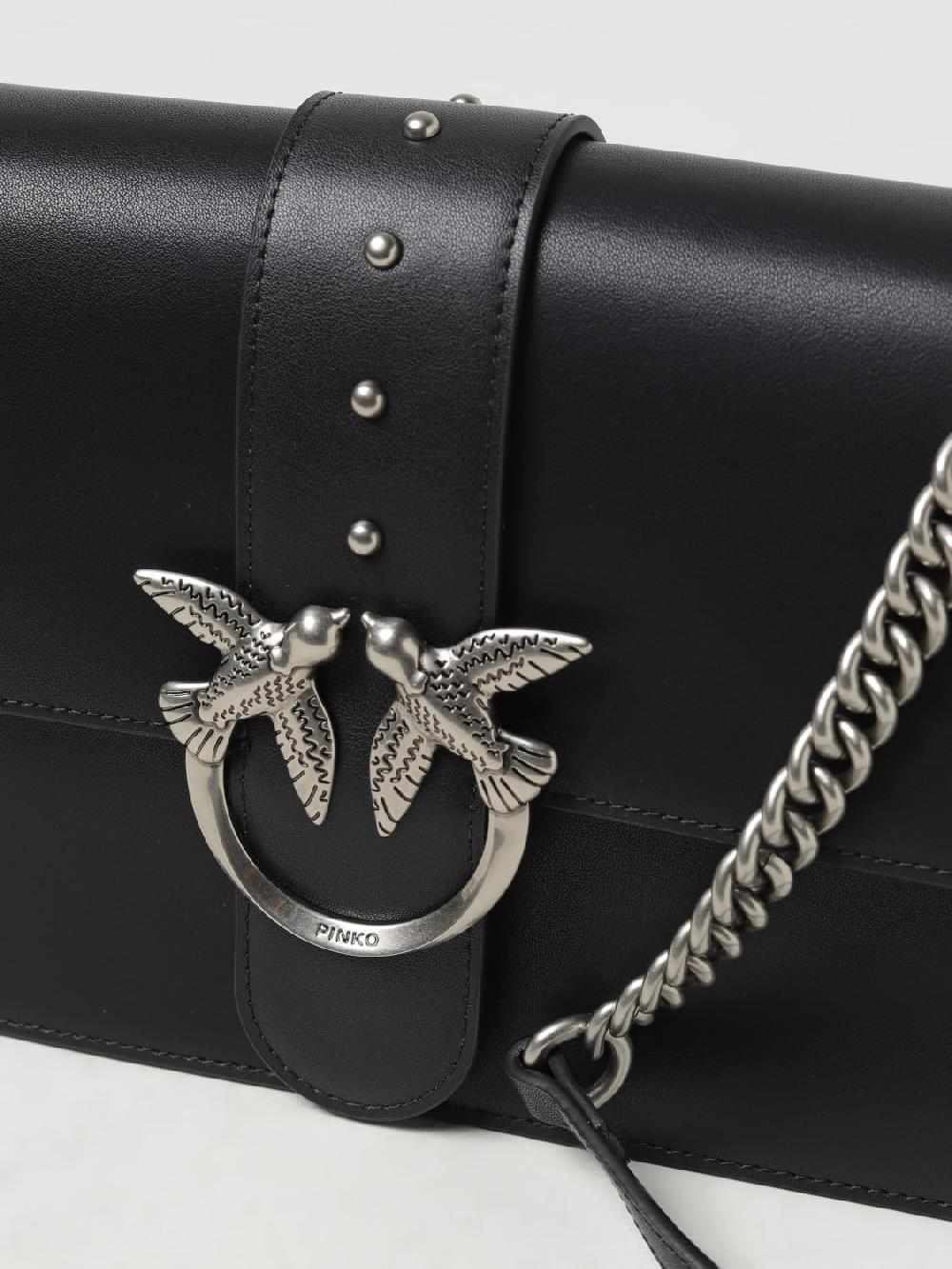 Giglio Borsa Love Mini Pinko In Pelle
