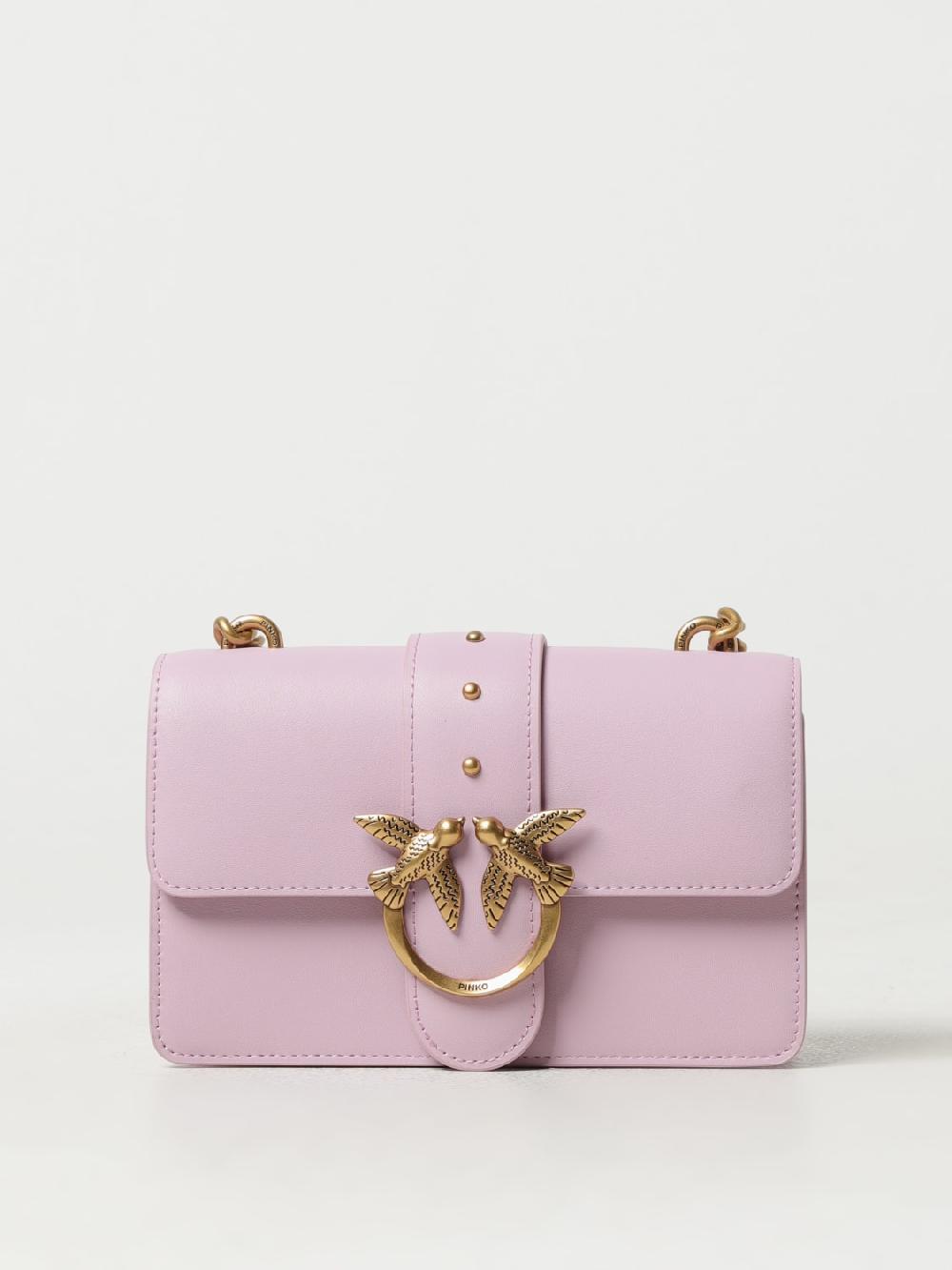 Giglio Borsa Love Mini Pinko in pelle
