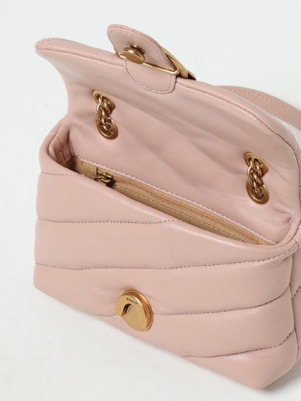 Giglio Borsa Love Puff Pinko In Nappa Trapuntata